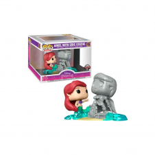FUNKO POP MOMENT DISNEY LA SIRENITA PRINCESA ARIEL CON ESTATUA DE ERIC 58795