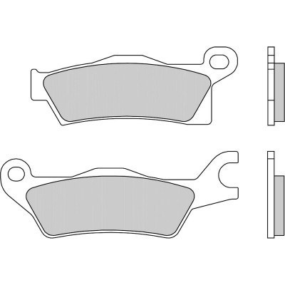 Pastillas de freno sinterizadas Brembo 07GR27SD 07GR27SD