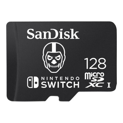 Tarjeta memoria micro secure digital 128gb sandisk nintendo switch fortnite edition uhs - i u3