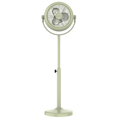 Cecotec EnergySilence 250 ClassicStyle Ventilador de Pie con 3 Aspas - 25W - Diametro de 10 - Inclinacion Ajustable - 2 Velocidades - Elegante y Minimalista - Rejilla Protectora - Color Menta