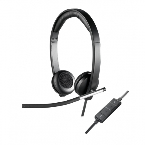 Logitech Auricular+MIcrofono USB H650 Negro