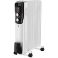 Radiador de aceite Ufesa Antares 2000, 2.000 W, 9 elementos, termostato regulable, blanco