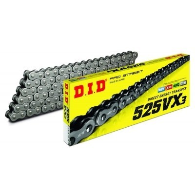 Cadena D.I.D 525VX3 X-Ring - Paso 525 4525516392273