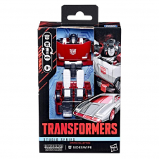 Figura hasbro transformers devastation studio series deluxe class sideswipe 11cm