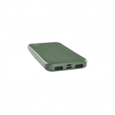 Nubbeh Twister Powerbank 10000mAh USB-A/USB-C QC Verde