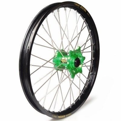 Rueda completa Haan Wheels aro negro 17-1,40 buje verde 1 21004/3/7 1 21004/3/7