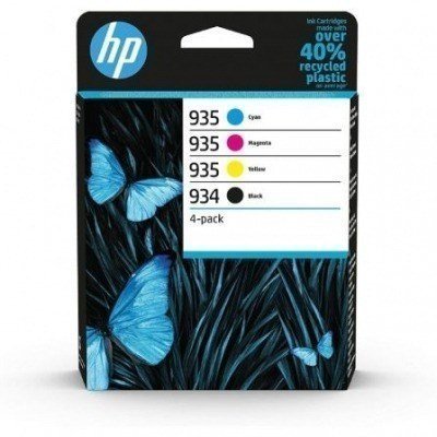 HP 934 + 935 Pack de 4 Cartuchos de Tinta Originales - 6ZC72AE