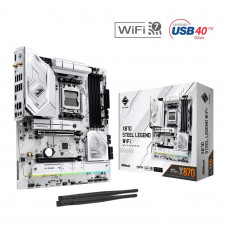 Placa base asrock x870 steel legend wifi am5 atx - 4x ddr5