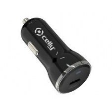Cargador Coche Celly 20w 1xusb-a 2.0 Negro