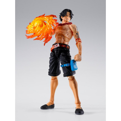Figura Tamashii Nations S.H. Figuarts One Piece Portgas D. Ace - Marineford - Licencia oficial