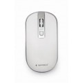 RATON GEMBIRD WIRELESS OPTICAL WHITE SILVER