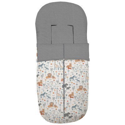 2024 Saco Silla Selva Gris Dydados London Estampado Punto Gris