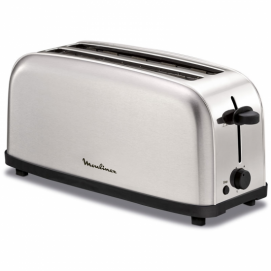 Tostador Moulinex LS330D11, 2 ranuras largas, 1400W, inox – imagen 4