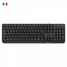 NGS FunkyV3, QWERTY, IT teclado USB Italiano Negro