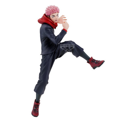 Figura banpresto jujutsu kaisen king of artist yuji itadori special ver. 21cm