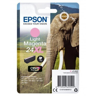 Epson T2436 (24XL) Magenta Light Cartucho de Tinta Original - C13T24364012