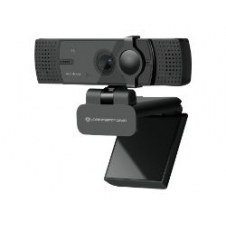 Webcam Conceptronic 4k Usb Micrófono Negra