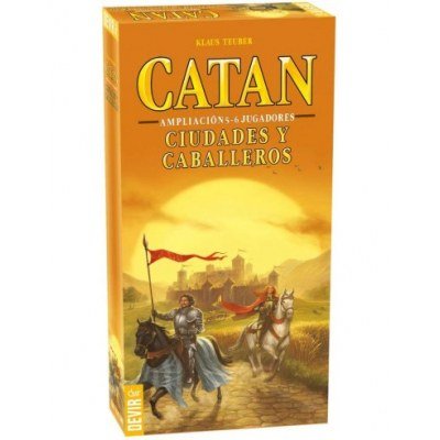 Juego de mesa devir catan ciudades y caballeros 5 - 6 jugadores