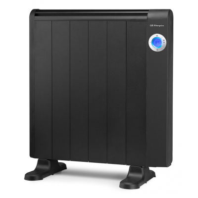 RRW 1005 calefactor eléctrico Interior Negro 1000 W Radiador sin aceite