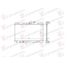 RADIATOR 1.3-1.6 PETROL (570x325) (NRF)