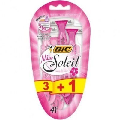 Cuchilla de Depilar Miss Soleil / 4 uds