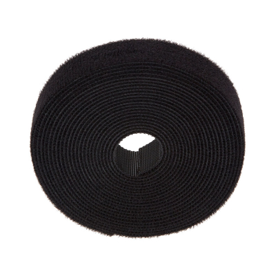 Tira para agrupar a medida, negro, 19 mm x 3,65 m