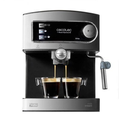 Cafetera Expreso Cecotec Power Espresso 20/ 850W/ 20 Bares