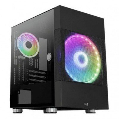 Caja Gaming Semitorre Aerocool Atomicbk