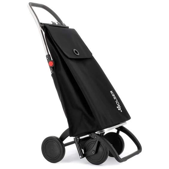 Carro de la compra Rolser Akanto MF 4 Ruedas 43 L, plegable, negro - imagen 5