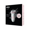 Depiladora Braun Silk-épil 7 7-000 Wet & Dry, 40 pinzas MicroGrip, 40 min, blanco y rosa - imagen 4