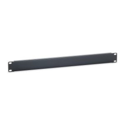 PANEL CIEGO 1U ARMARIO RACK 19 COLOR NEGRO RAL9005