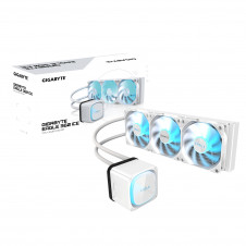 GIGABYTE EAGLE 360 ICE Refrigeración Líquida para CPU - 3x120mm Ventiladores ARGB, pantalla LCD a color, DAISY-CHAIN, Compatible con Intel LGA 1851