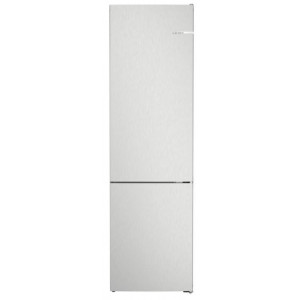 Frigorífico combi Bosch KGN392LDC, 203 x 60 x 66 cm, Total No Frost, clase D, 191 kWh/año, 36 dB, 368 litros, VitaFresh 0°C, acero mate antihuellas