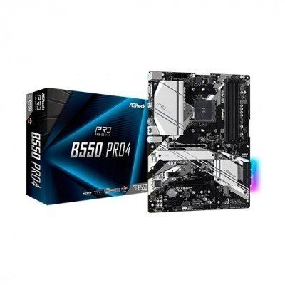 PLACA BASE ASROCK AM4 B550 PRO4