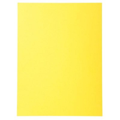 EXACOMPTA Paq.100 subcarpetas Forever 220g amarillo canario