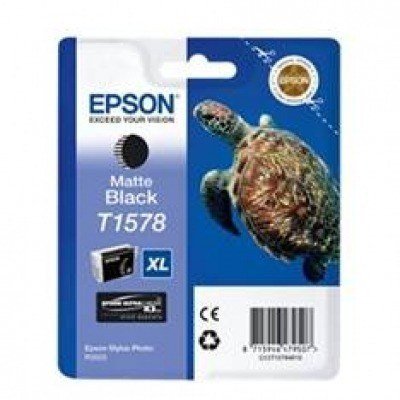 Cartucho tinta epson t157840 negro mate para epson photo r3000 - c13t15714010 - tortuga