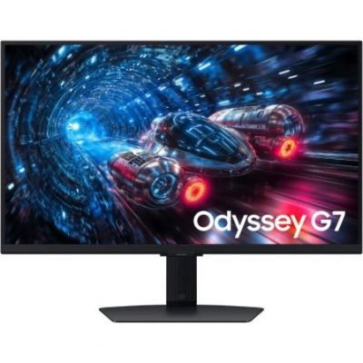 Monitor Gaming Samsung Odyssey G7 G70F S27FG702EU 27/ 4K/ 1ms/ 360Hz/ IPS/ Regulable en altura/ Negro