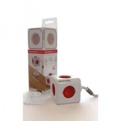 POWERCUBE ORIGINAL 5 TOMAS CORRIENTE 3metros cable + soporte. REGLETA