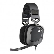 HEADSET CORSAIR HS80 RGB USB WIRED CARBON