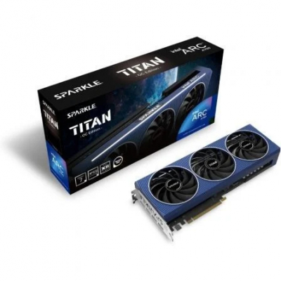 Tarjeta Gráfica Sparkle Intel Arc A750 Titan OC Edition/ 8GB GDDR6