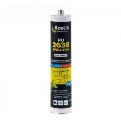 SELLADOR POLIURETANO PU EVOLUTION BOSTIK 310ML NEGRO