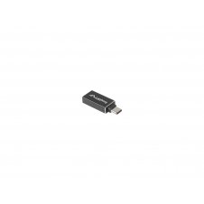 Lanberg AD-UC-UA-02 cambiador de género para cable USB 3.0 Type C USB 3.0 Type A Negro