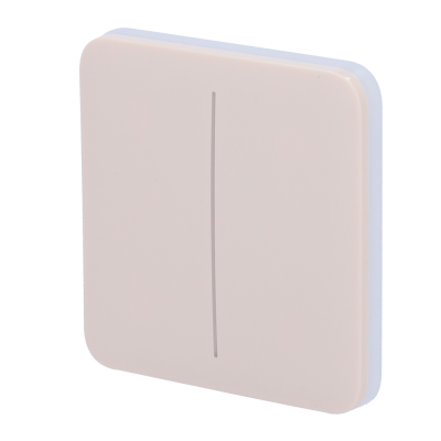 Panel táctil para interruptor de luz doble