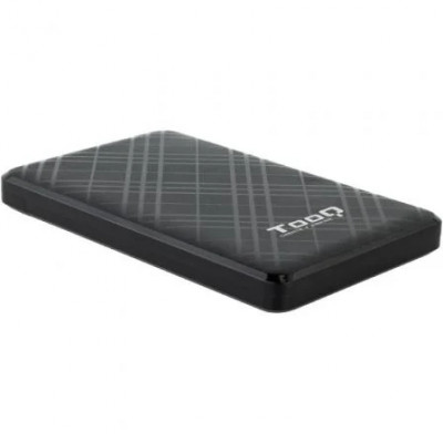 Caja Externa para Disco Duro de 2.5 TooQ TQE-2500B/ USB 3.1/ Sin Tornillos