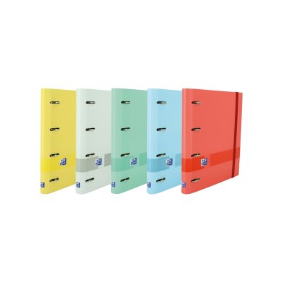 Oxford & You A4+ Europeanbinder - Tapa Extradura Resistente - Lomo de 45mm - Anillas 4Dx35mm - Recambio 5x5 - Pizarra Write & Erase - Hoja de Pegatinas