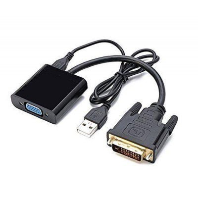 Conversor DVI-D 24+1 a VGA 0,10cm