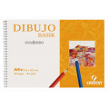 Block Dibujo Basik Espiral A3 Liso 150 Grs. 20 h