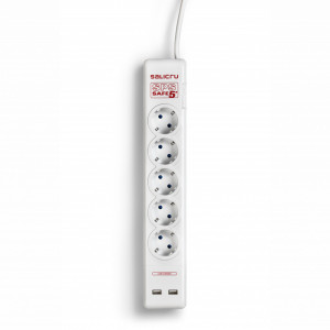 REGLETA ELECTRICA SPS SAFE 5+ ACCS