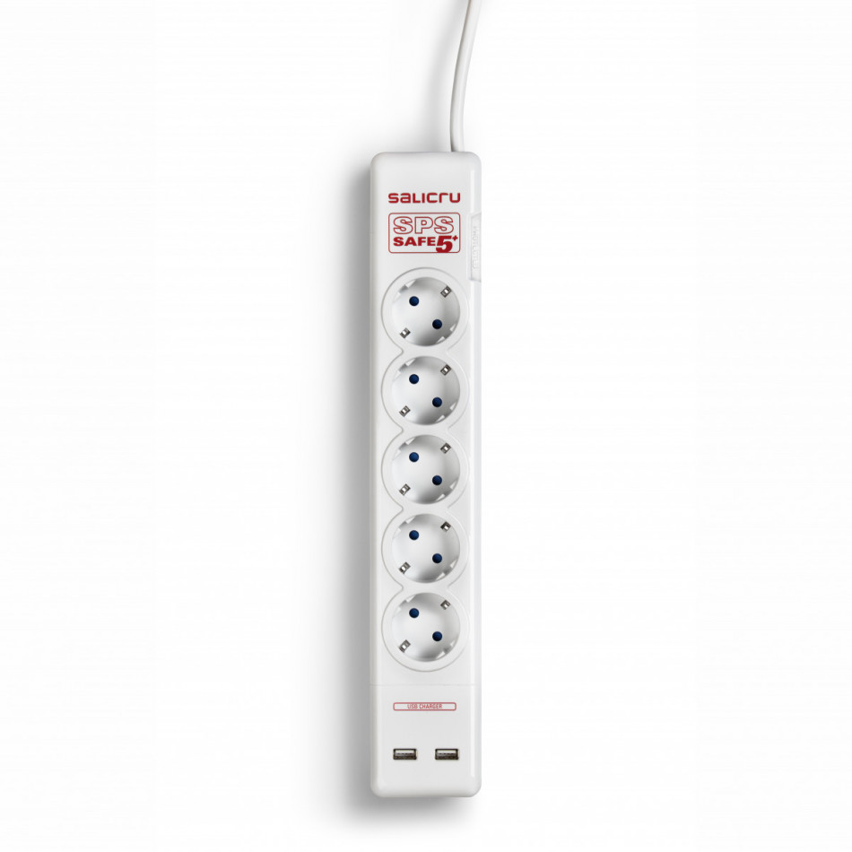 REGLETA ELECTRICA SPS SAFE 5+  ACCS