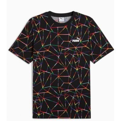 Camiseta PUMA LOVE UNITED AOP TeeLOVE UNITED AOP Tee - 684700 01 Negro